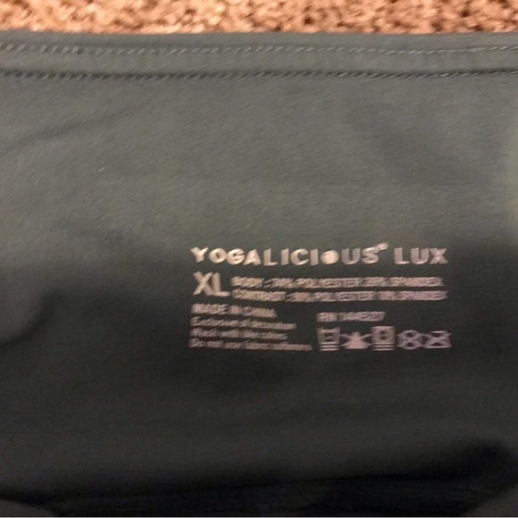 Yogalicious Lux High Waist Elastic Free Ankle Legging - Picture 2 of 4